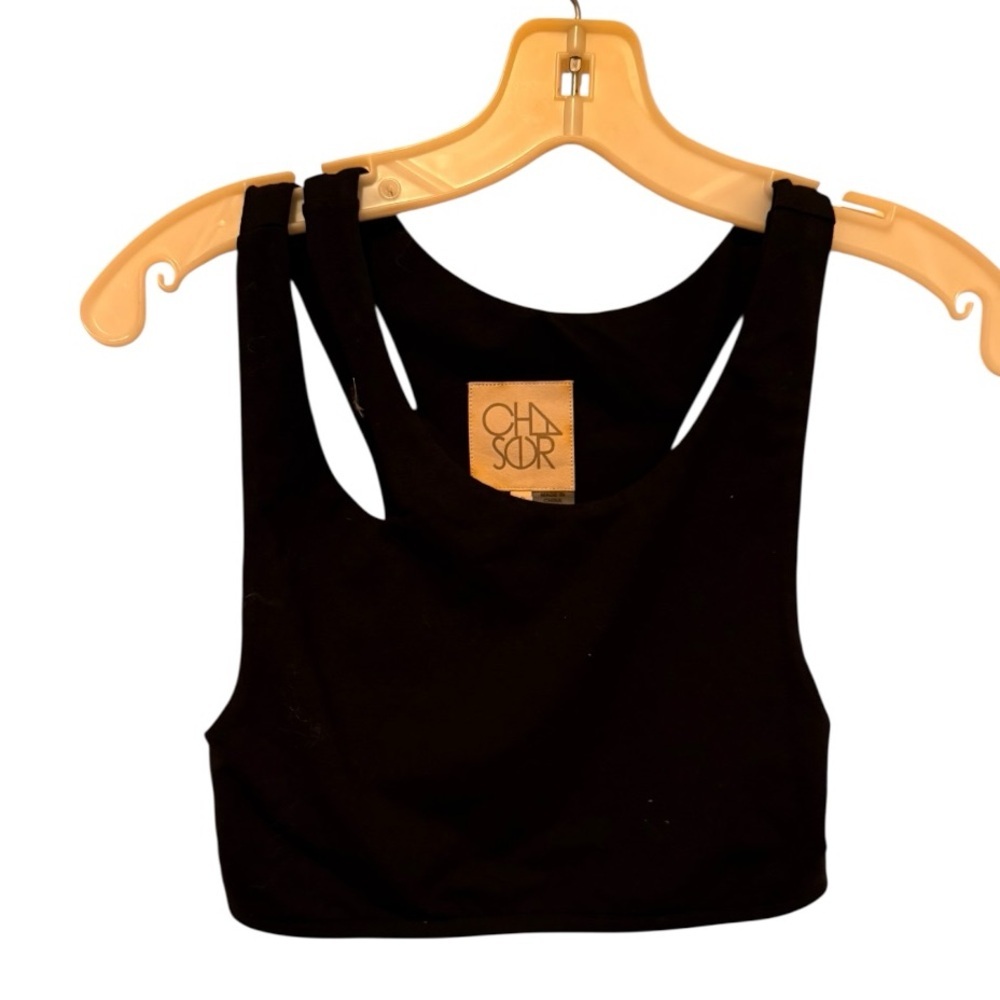 Chaser Black‎ Sports Bra Nwot